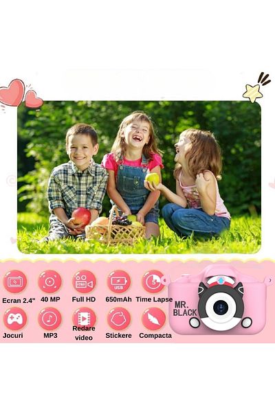 SMARTIC Camera, Full HD 1080p, 2.4”, 650mah, Games, Mp3, Memory Card Gift