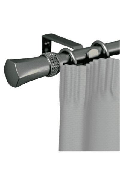 micasa قضيب ستارة أنيق قابل للتعديل ومتين من جوبيتر 120-210 سم