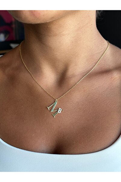 ARGENTAJEW 925 AYAR GÜMÜŞ İKİLİ HARF KOLYE