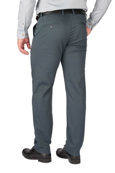 Centini Men's trousers with slant pocket, Adno, pine green