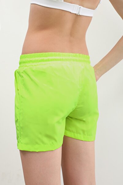 MARKAPIA WOMAN Lace-Up Women's Swim Shorts - Pocketed