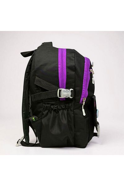 Çanta Sepetim Korean Style Kuromi Patterned School Bag Set with Accessories and Nutritious Pen Holder