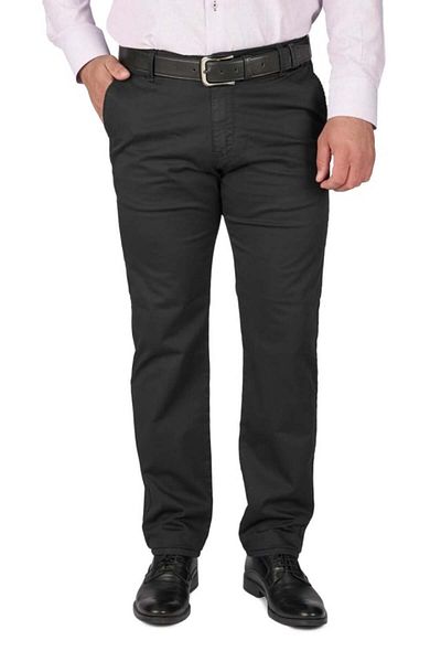 Centini Men's pants with slant pocket, Adno, black