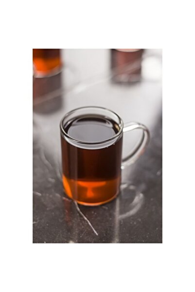 Depa 6Li Borosilicate Heat Resistant Thermosil Glass Mug Cup (6 X 200 ml)