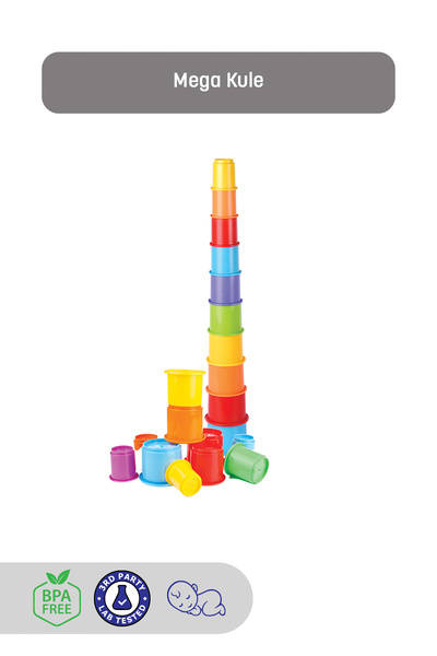 Kiki لعبة ميجا تاور التعليمية 10 قطع