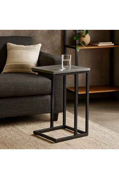 Vi Markets Stylex Service Table - Grey Top