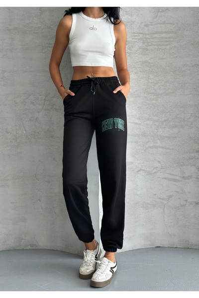 RPT MODA Άνετο ΜΕΓΕΘΟΣ ΠΟΥΓΚΙ ΕΛΑΣΤΙΚΟ ΤΣΕΠΕΣ ΠΡΑΣΙΝΗ ΝΕΑ ΥΟΡΚΗ ΕΚΤΥΠΩΣΗ JOGGER ΠΑΝΤΕΛΟΝΙ