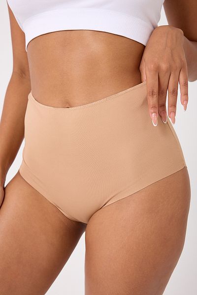 FOREVER MORE 3-Piece Laser Cut High Waist Bato Slip Panties Ghost Panties