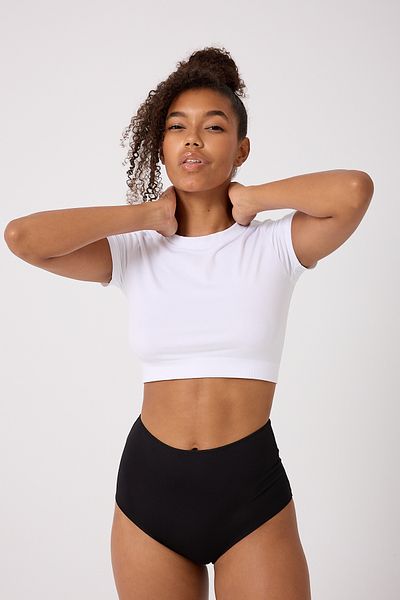 FOREVER MORE 3-Piece Laser Cut High Waist Bato Slip Panties Ghost Panties