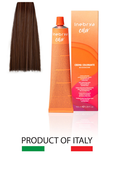 Inebrya Color Profesyonel Saç Boyası 6/73 – Koyu Sarı Kahve Altın 100 ml