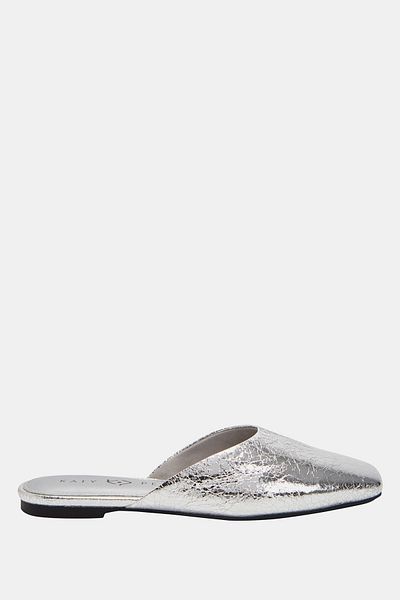 Katy Perry Evie Women's Silver Slippers - Stylish and Comfortable Design