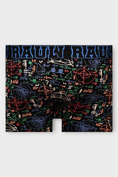 Juan Raul Geometric Patterned Cotton Boxers - Db185