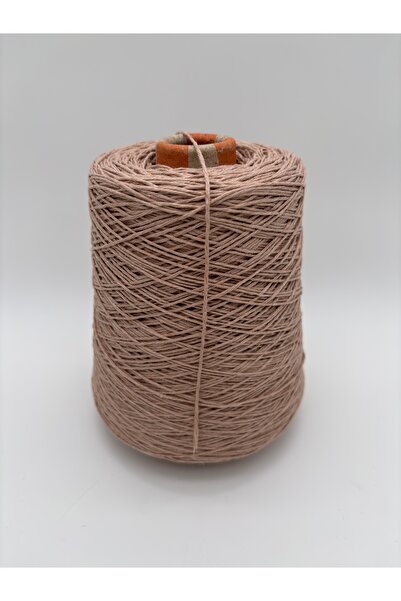 kumasfabrik (500 GR) Βαμβακερό πλεκτό νήμα-κοτόνιο νήμα-τσάντα νήμα-μοτίβο νήμα-μπεζ