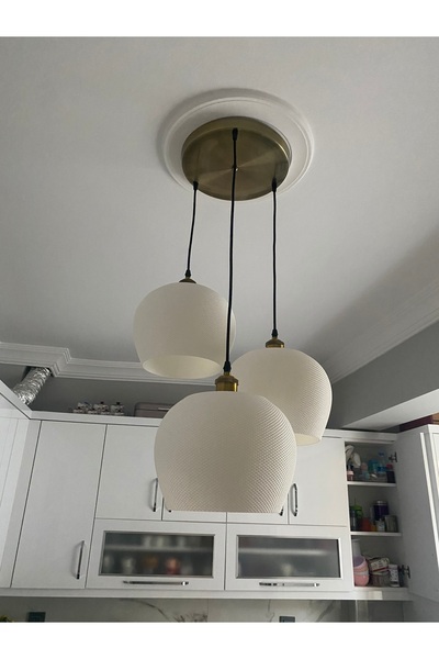 DREAM MODE Modern Tarzda Sarkıt Salon Mutfak Yatak Odası Için 3'lü Bohem Aviz...