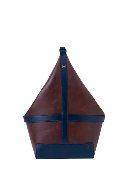 HELMBROOK Claire Genuine Leather Unisex Shoulder Bag with Strap
