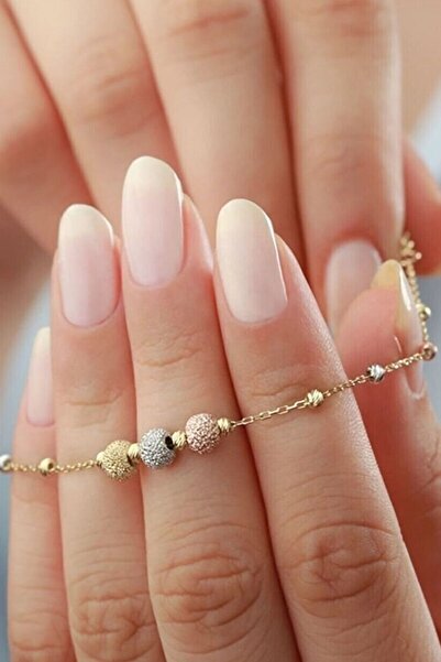 Silvano Jewelry 925 Ayar 3 Renkli Dorika Gümüş Bileklik