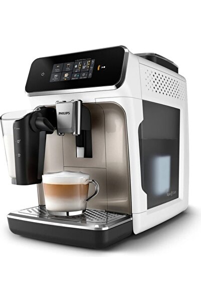 Philips Vaccum En HızlıLattego EP2333 Tam Otomatik Kahve ve Espresso Makinesi, 3 Çeşit Kahve , 1500 W