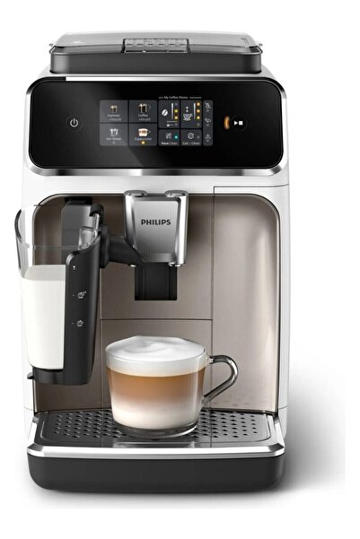 Philips Vaccum En HızlıLattego EP2333 Tam Otomatik Kahve ve Espresso Makinesi, 3 Çeşit Kahve , 1500 W