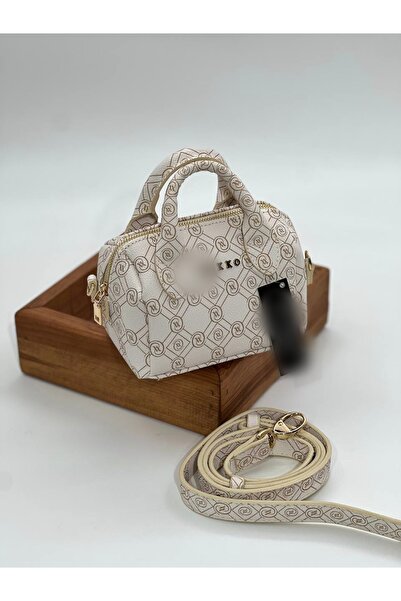 Golden Monogram Pattern Mini Speedy Bag