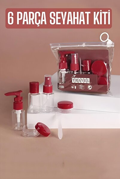 Transformacion Seyahat Kiti Boş Şişe Seyahat Seti 6 Parça 720753