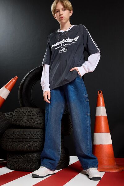 DeFacto Blue Boy's Jean Pants F0457A8/Nm28