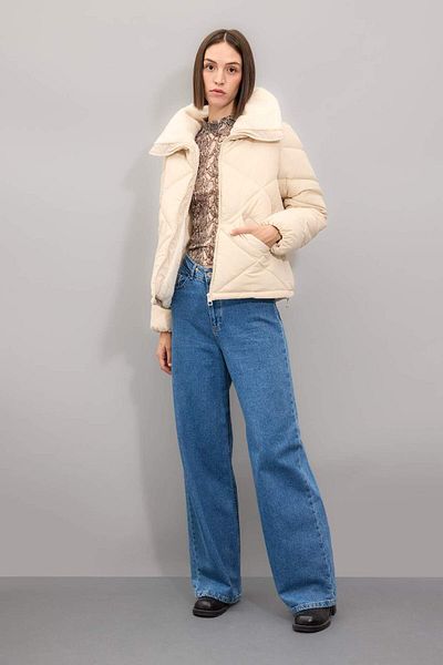 DeFacto Waterproof Lined Regular Fit Coat - A0756ax23wn