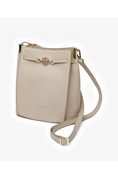 Greyder Kadın Vizon Omuz Çantası 5Y2CN69683