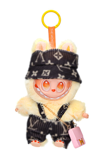 LABUBU Çanta + Aksesuarlı Big Intro Enerji Figür, Anahtarlık - Koleksiyonluk Pelüş Oyuncak 1 Adet