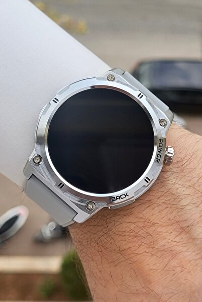 Daniel Klein Kasası Gümüş Kordonu Gri Renk Türkçe Menülü Nabız Tansiyon Ölçer...