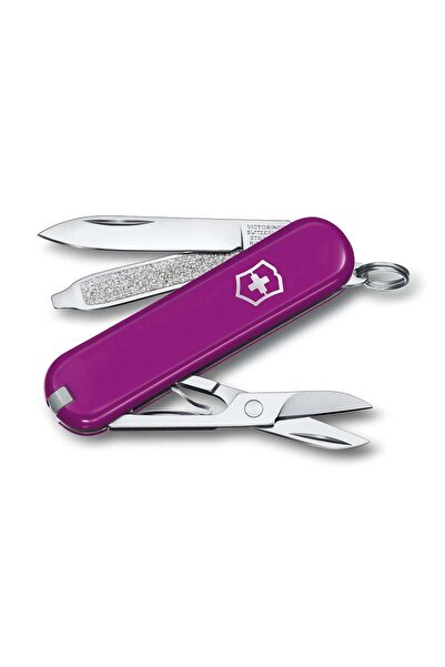 Victorinox Classic 0.6223.52G Tasty Grape İsviçre Çakısı 58mm 7F