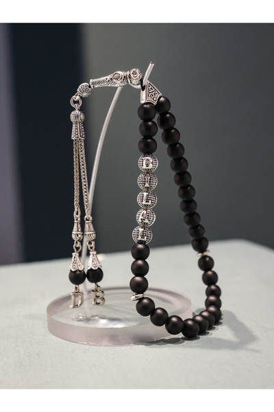 THAD Kişiye Özel İsimli El Yapımı Oniks Taşı Tesbih – Doğal ve Şık Hediyelik