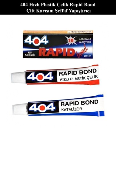 Genel Markalar Plastik Çelik Epoksi Yapıştırıcı Çift Karışımlı 16gr