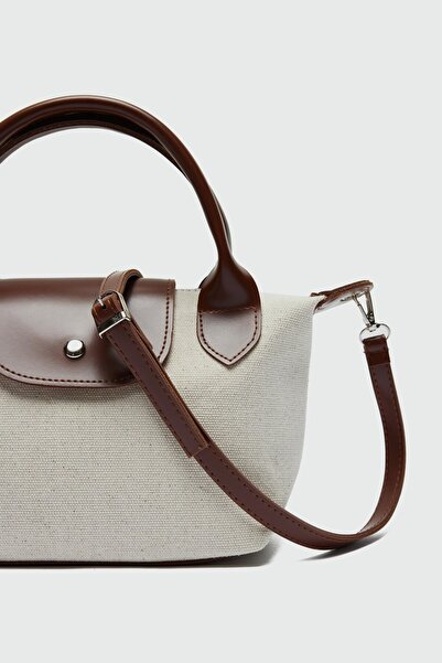 Shule Bags Tiger Kanvas Small Omuz Çantası