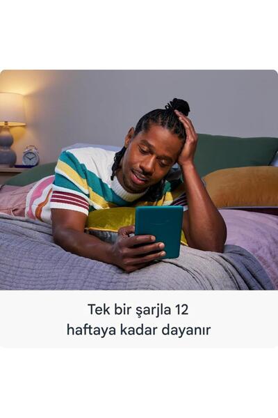 Amazon kindle Paperwhite 16GB (2024) 7" Siyah / Reklamsız