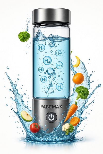 Fabemax Hydrogen-Enriched Water Bottle Device Portable Water Generator Sports Water Bottle Home Office