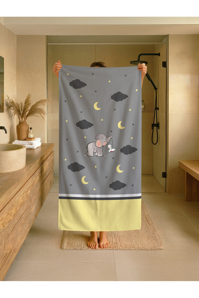 Talia Home Παιδική πετσέτα παραλίας - θάλασσας - πισίνας με χαριτωμένο σχέδιο...