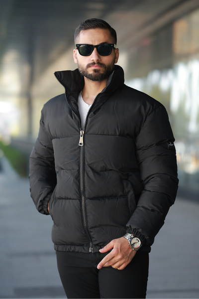 Rowsmen UNİSEX SU RÜZGAR YAĞMUR GEÇİRMEZ BOMBER OWERSİZE ŞİŞME MONT KABAN CEKET