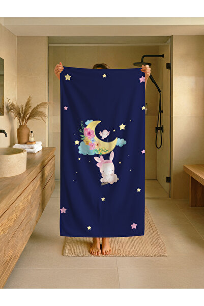 Talia Home Παιδική πετσέτα παραλίας - θάλασσας - πισίνας με χαριτωμένο σχέδιο...