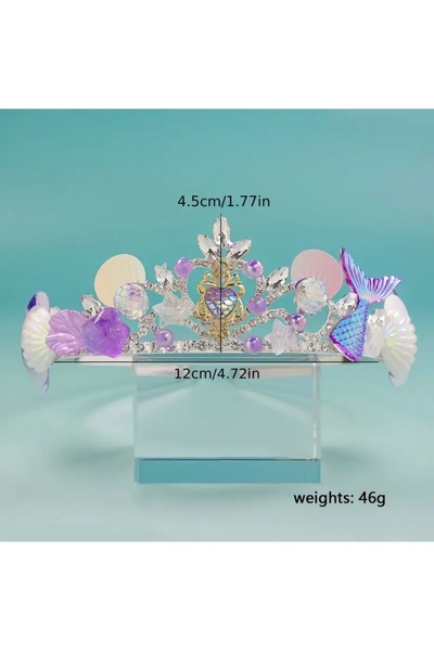 Store Παιδική κορώνα Mermaid Fairy Tale Crystal