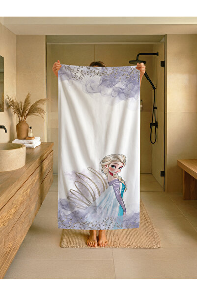 Talia Home Παιδική πετσέτα παραλίας - θάλασσας - πισίνας με παστέλ χρώματα El...