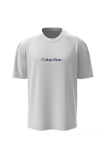 Calvin Klein Ss Glitched Logo Eu Classic Tee T-Shirt