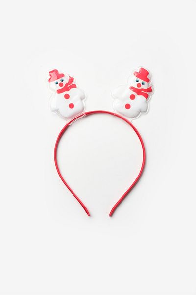 Le Mabelle Red Double Snowman Girl's Crown