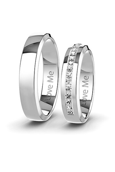 Love Me Yeni Model 1 Adet Mücevher Kalitesinde 5mm Beyaz Renk Asla Kararmaz U...