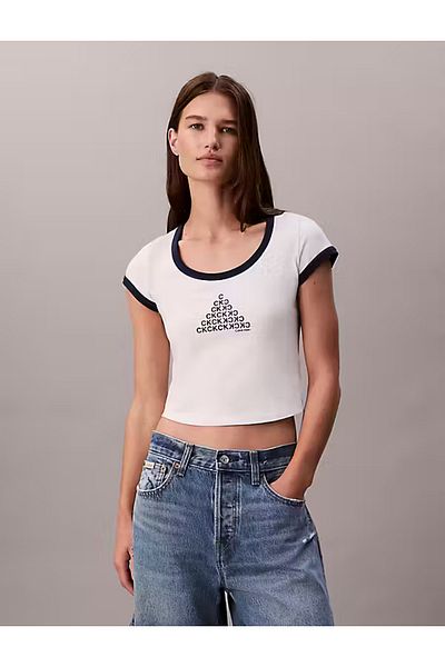 Calvin Klein Ss Pm C Grphc Scp Nk
