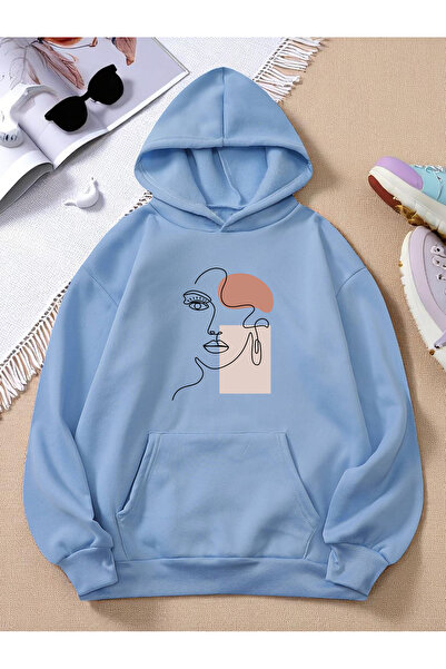 uyguntarz Φούτερ με στάμπα Silhouette Oversize