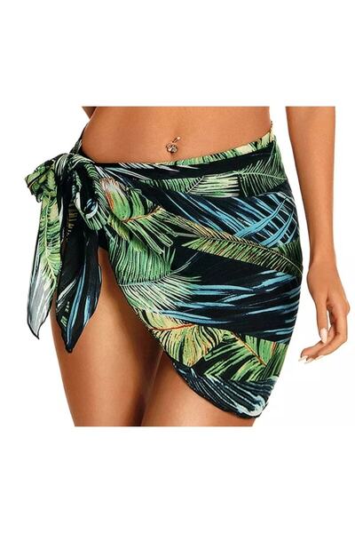 ELEGANCEHOME Παρέο με μοτίβο φύλλων