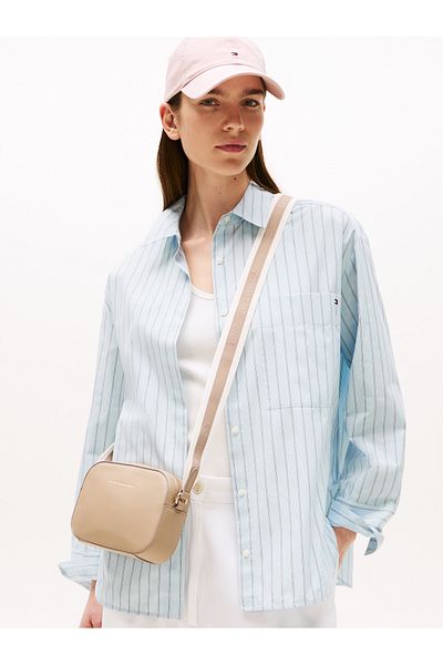 Tommy Hilfiger Th aw0aw17450 th logotape camera women's bag