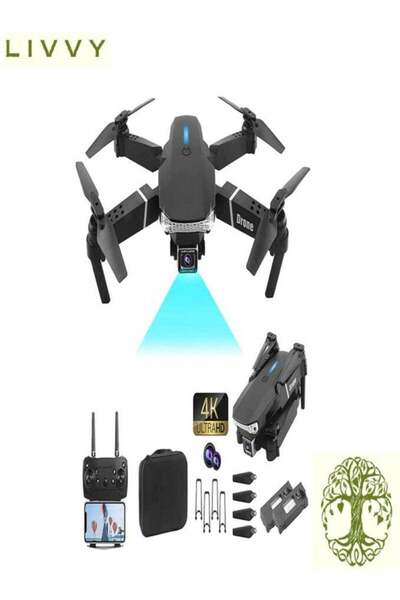 LIVVY E88 Pro Best New Mini Drone With Camera 4k for Adults and Kids