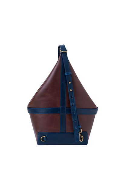 HELMBROOK Claire Genuine Leather Unisex Shoulder Bag with Strap