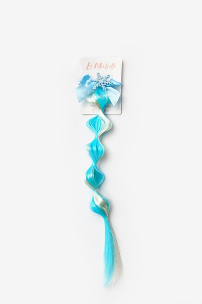 Le Mabelle Blue Snowflake Detailed Hair Girl's Hair Clip
